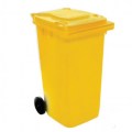 YELLOW WHEELY  BIN